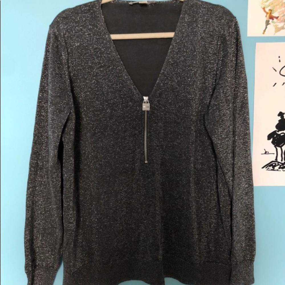 Michael Kors sparkly long sleeve